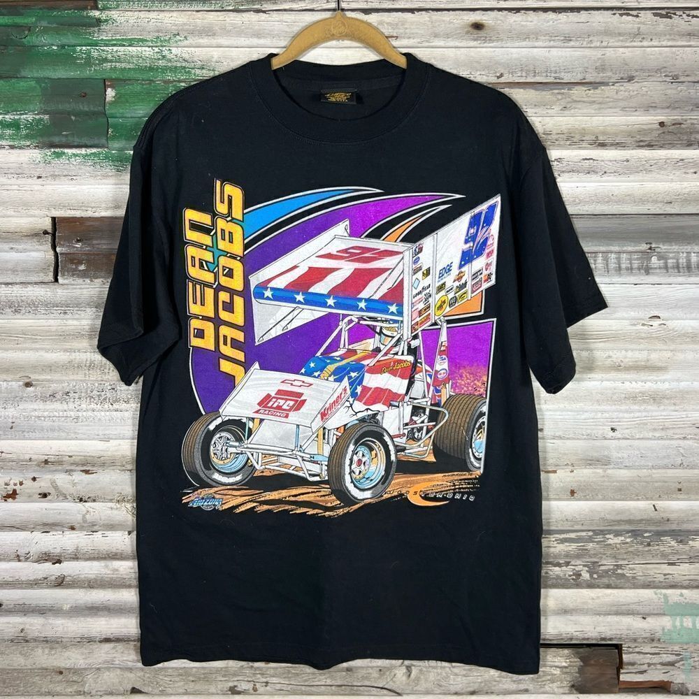 Vintage 1998 Colorful Nascar Shirt